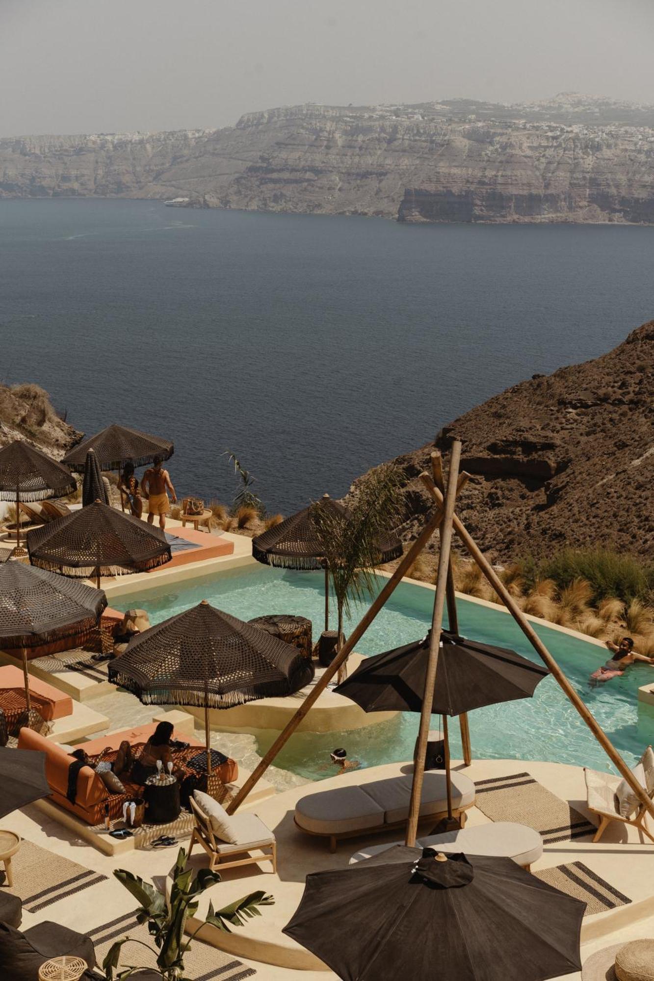 Hotel Divino Caldera Akrotírion Exterior foto